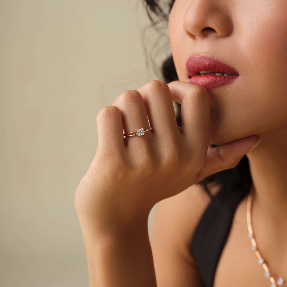 Tilted Crown Ring,,hi-res image number null